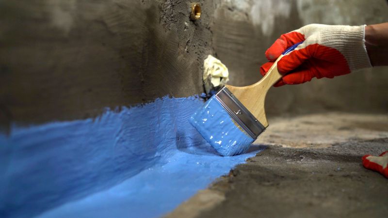 Basement Sealant Application